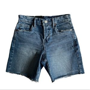 BlankNYC The Warren High Rise Button Fly Denim Shorts NWT